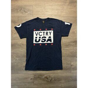 10 Deep Mens T-Shirt 10th Division Blue Size M USA Olympics Streetwear Skater